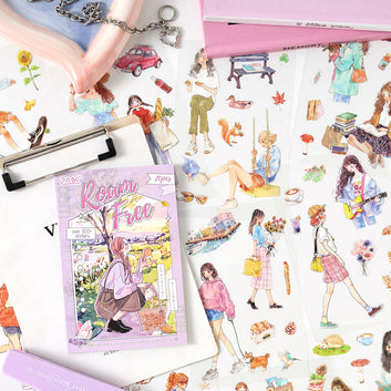 Chasing the ordinary series sticker book