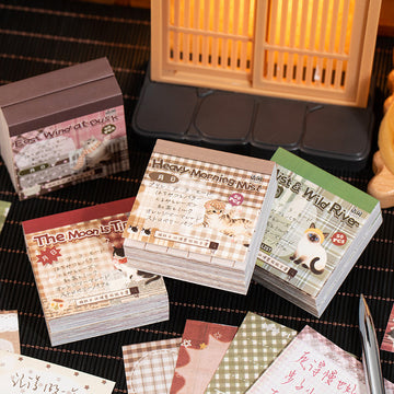 Checkered Diary Series Sticker Book