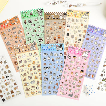 Cute Pet Love Series Sticker Sheet