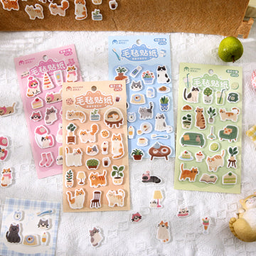 Cute kitty Album Series Sticker Sheet