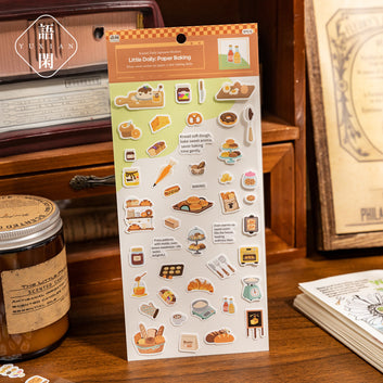 Everyday Life Elements PET Stickers Sheet