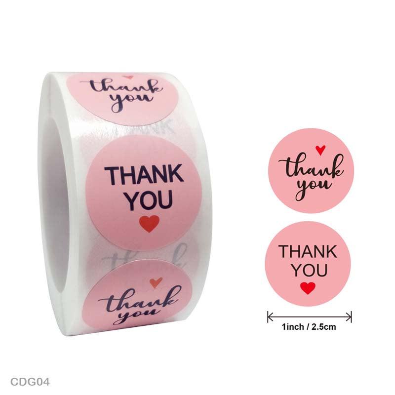 Thank you Stickers - Journal Carnival