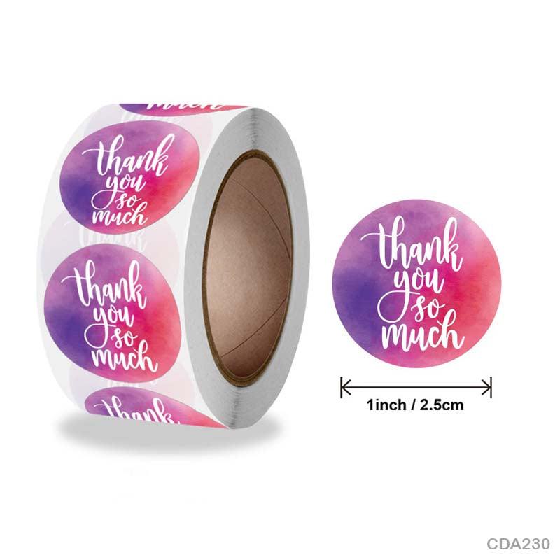 Thank you Stickers - Journal Carnival