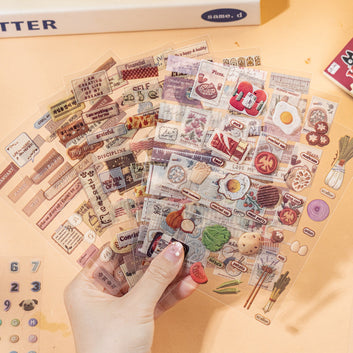 Daily in the Needle Points Series Sticker Book