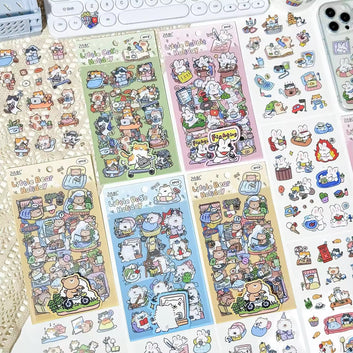 Pet Friendly Series Cartoon Sticker Sheets