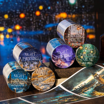 Midnight Scroll Series Journaling Washi Tape