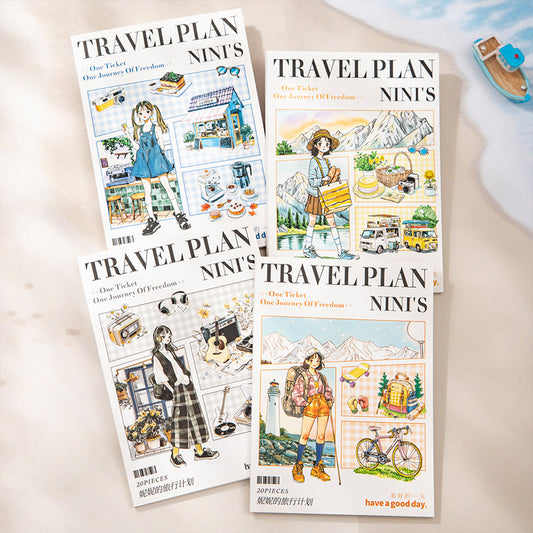 Nini’s Travel Plan Series Sticker Book