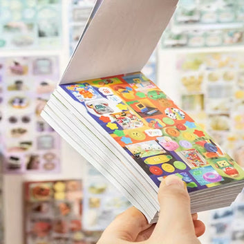 Retro Japanese Style Sticker Book