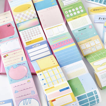 Life Record Series Die Cutting White Kraft Paper Tape