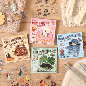 Pet Lover Workshop Series Sticker Book