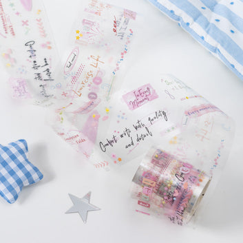 Whispers of life series Die Cutting PET Tape