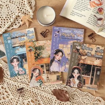 Flowers Bring the World Series Sticker Book