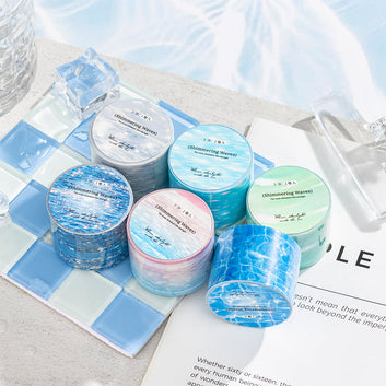 Glittering Waves Series Washi Tape