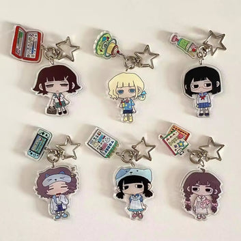 Japanese Anime Girl Keychain