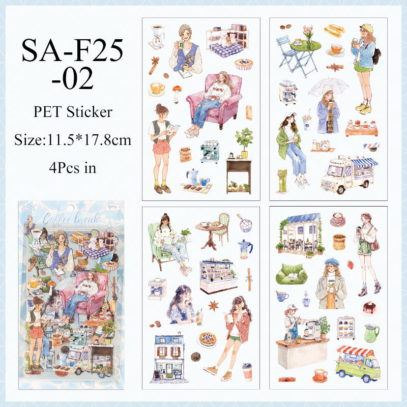 Fun Times Collection Series sticker Sheets