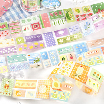 Endless Summer Series Die Cutting Washi Tape