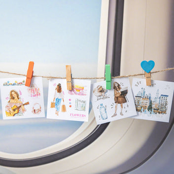 Travel Picture Book Series Sticker