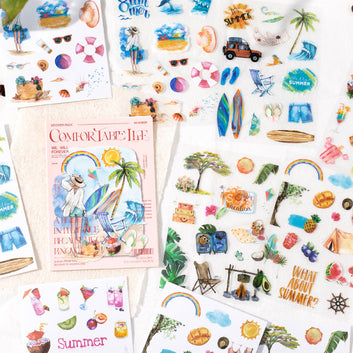 Pleasent life series scrapbook sticker Sheets