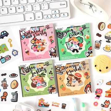 Joy in Notes Series sticker book