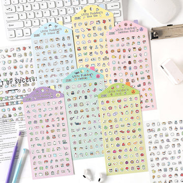 Little Pudding Daily Series sticker sheets