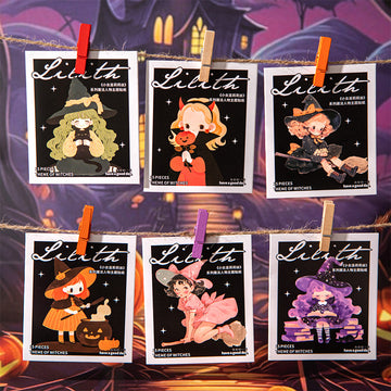 The Little Witch Lilith Series Sticker