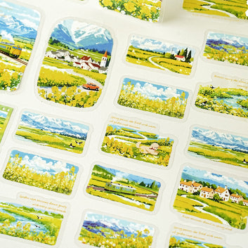 Crossing Mountains Rivers Series sticker