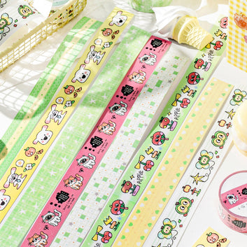 Penny Amusement Park Series Flash Sand Synthetic Paper Tape