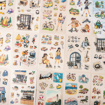 Nini’s Travel Plan Series Sticker Book