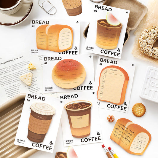 Coffee Bread Series Sticky Note