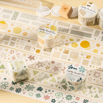 Gentle Touch of Time Series Die Cutting Washi Tape
