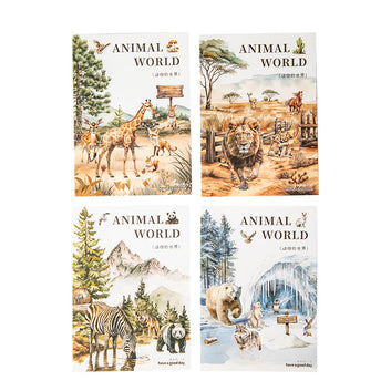 The World Of Animals Series Sticker Book