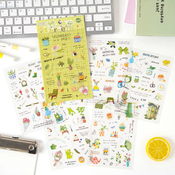 Love letters abound Series Sticker Sheets