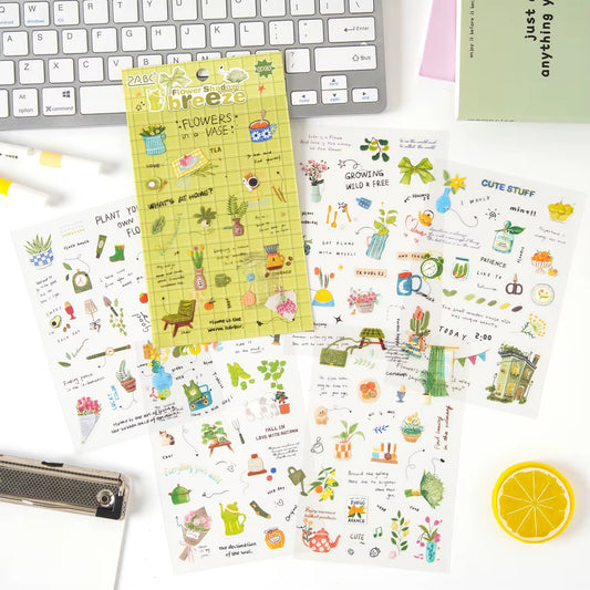 Love letters abound Series Sticker Sheets