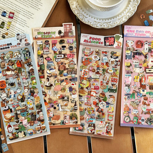 Leisure Time Series Sticker Sheets