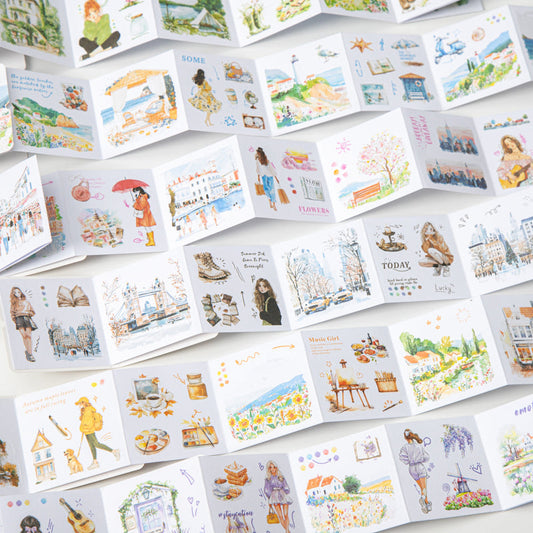 Travel Picture Book Series Sticker