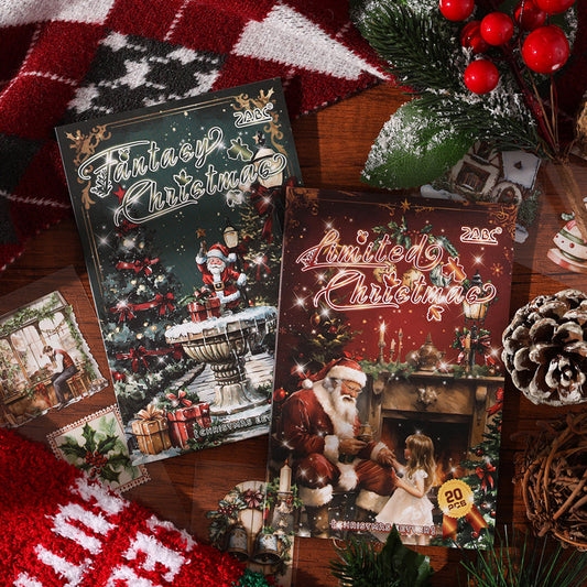 Christmas Letter Series Sticker Book