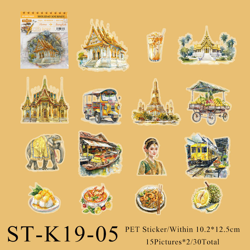 Holiday Journey Series Pet Sticker - Journal Carnival