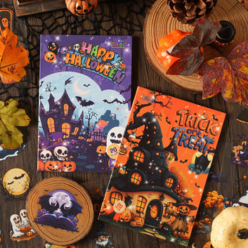 The Halloween Castle Series Sticker a book
