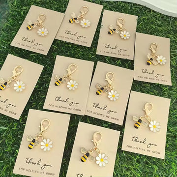 Mini Cute little bees Keychain