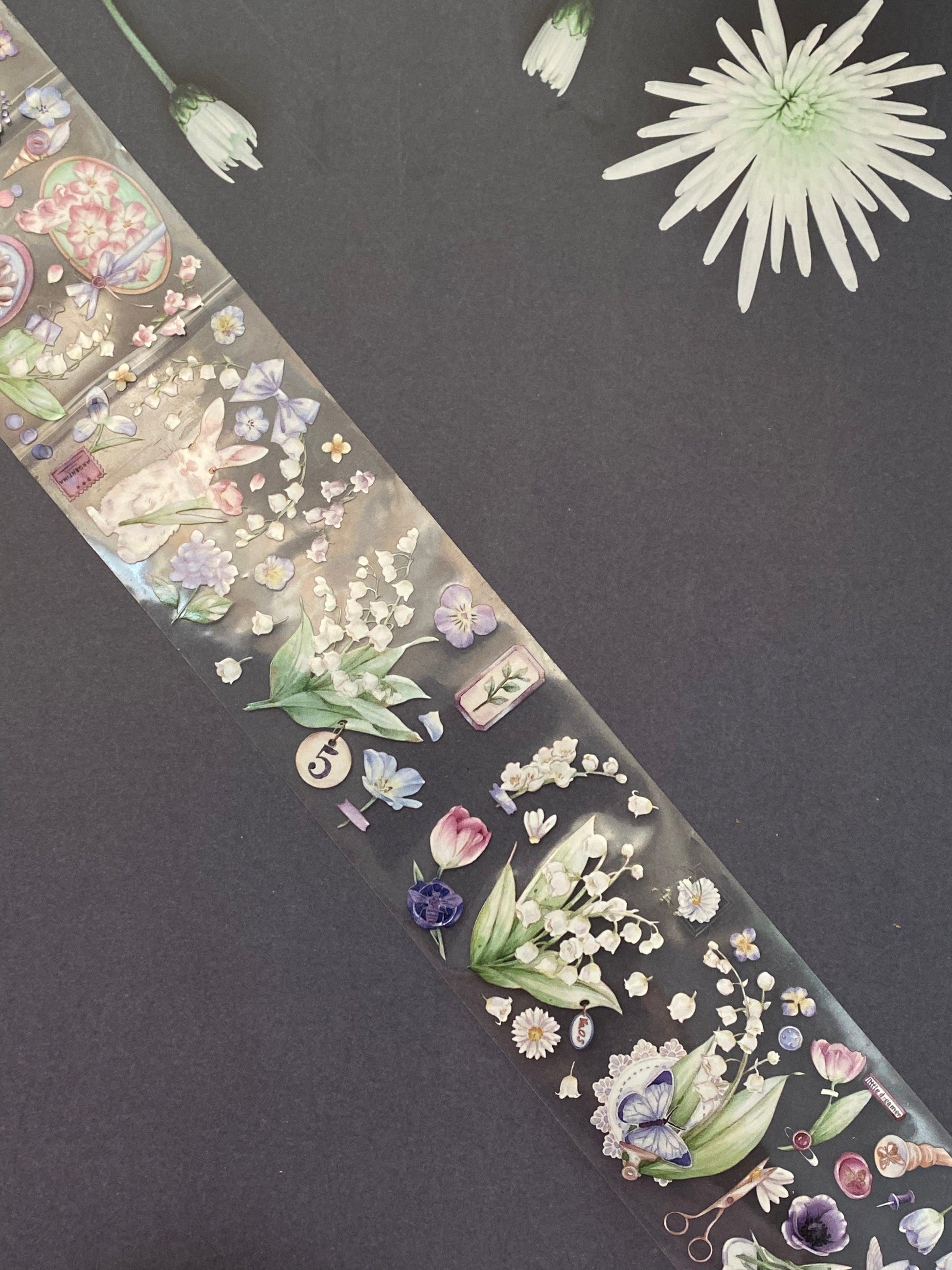 Pet flower Tape Loop - Journal Carnival