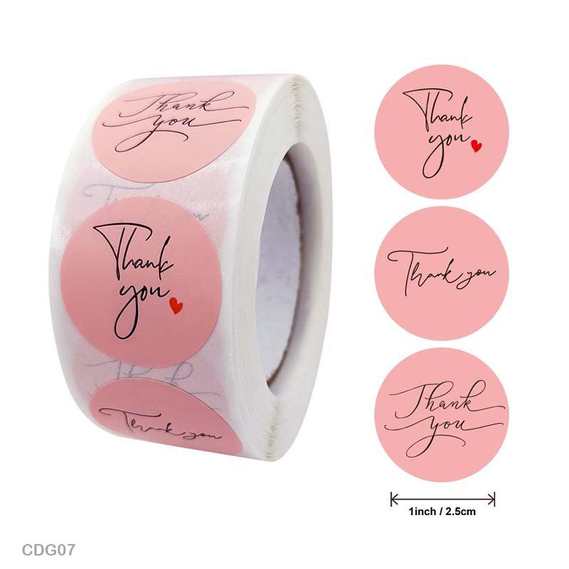 Thank you Stickers - Journal Carnival