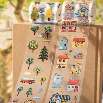 Journey of the Wind Series Die Cutting PET Tape