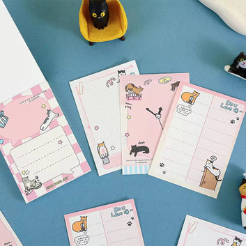 Meow Unsayable Series Tearable Note Pad