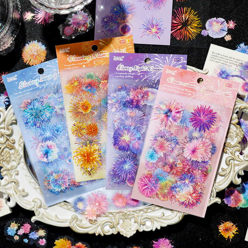 Fireworks Light Series Sticker Sheets