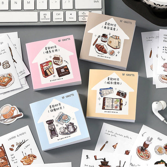 Soft Time Series Pre-Cut Sticker Book