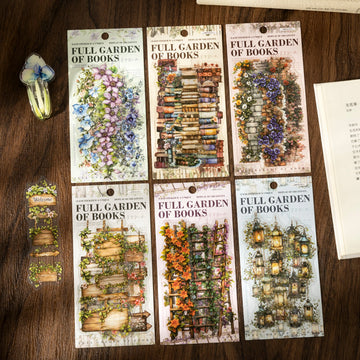 Full Garden of Books Series Sticker