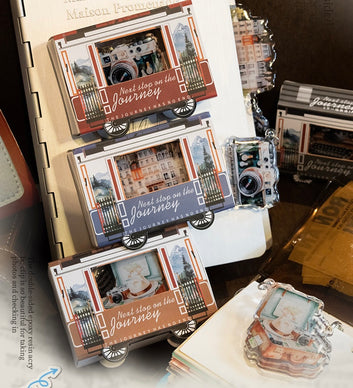 The Next Stop of The Journey Series Acrylic Clips