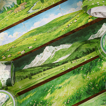 Grassland Wandering Series Washi Tape