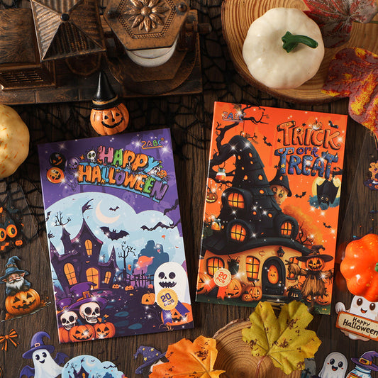 The Halloween Castle Series Sticker a book