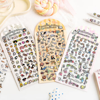 Colorful Little World Series sticker Sheets